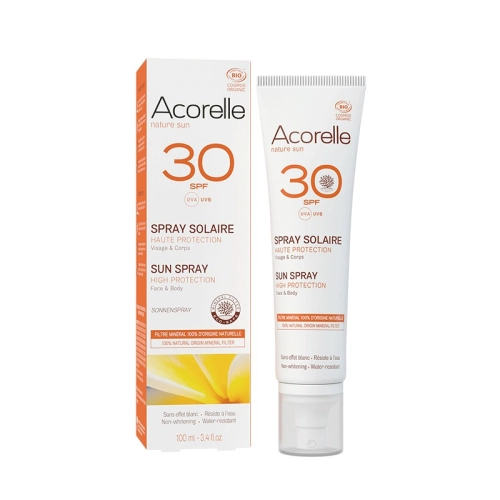 Acorelle Spray Solaire Haute Protection SPF 30 -
