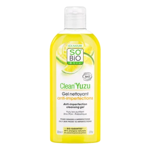 So'Bio Étic Clean'Yuzu - Gel nettoyant anti-imperfections