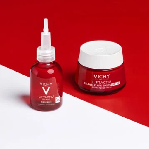 Vichy Liftactiv -  Crème De Jour Anti-Tâche B3 SPF50 Concentrée en niacinamide &  peptides